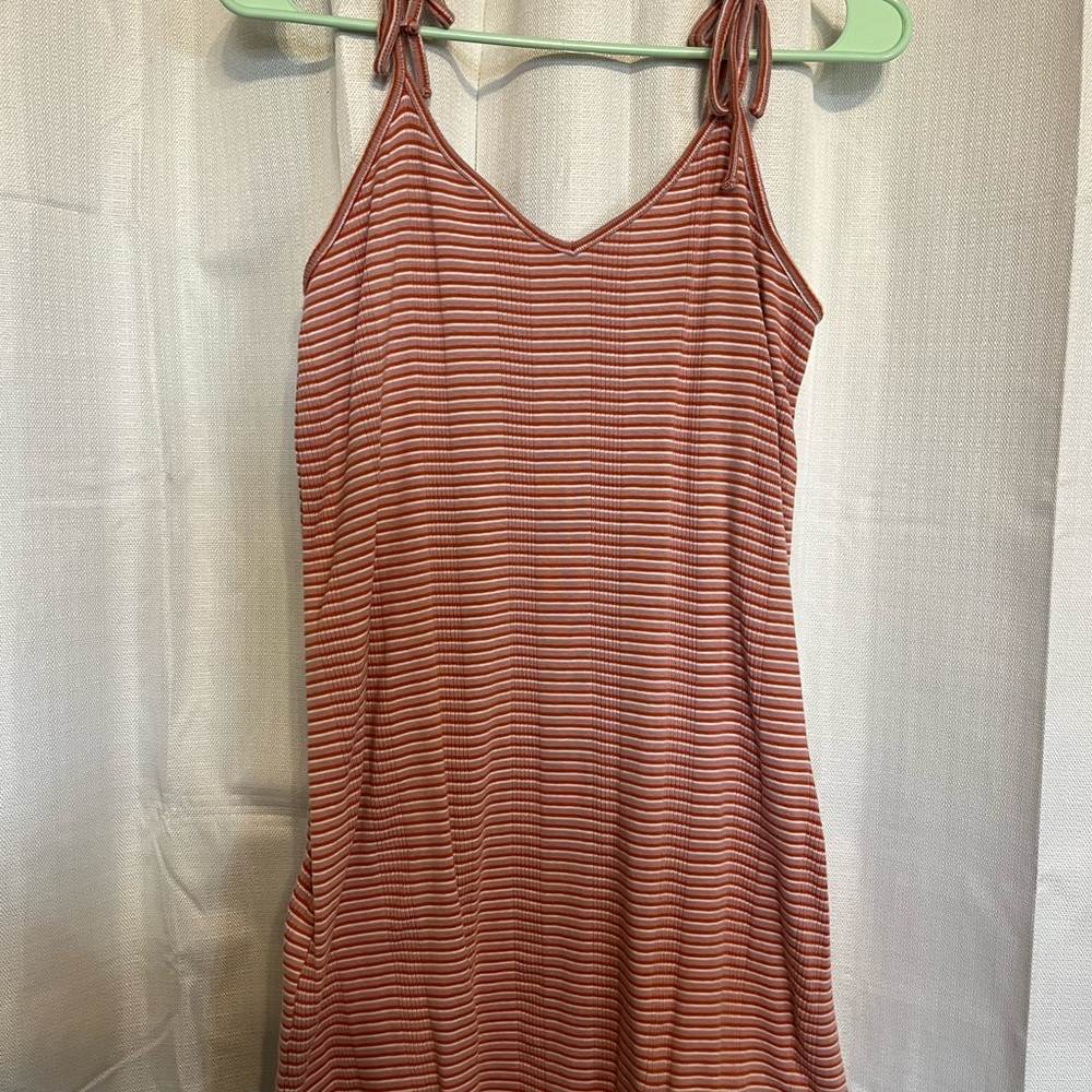 Striped Sleeveless Dress